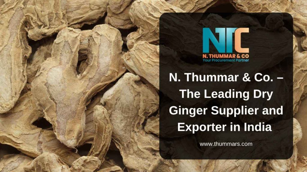 N. Thummar & Co. – The Leading Dry Ginger Supplier and Exporter in India